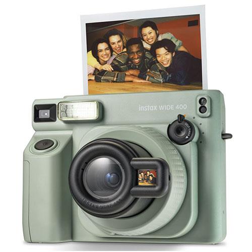 Wide 400 Instant Camera in Green Product Image (Secondary Image 1)
