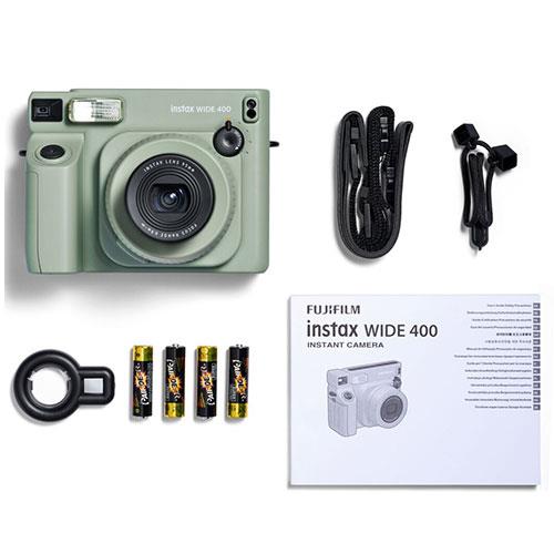 Wide 400 Instant Camera in Green Product Image (Secondary Image 5)